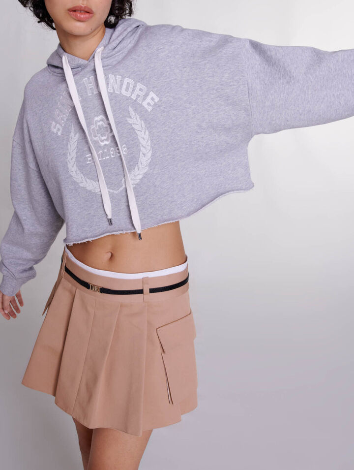 Felpa cropped Saint Honoré