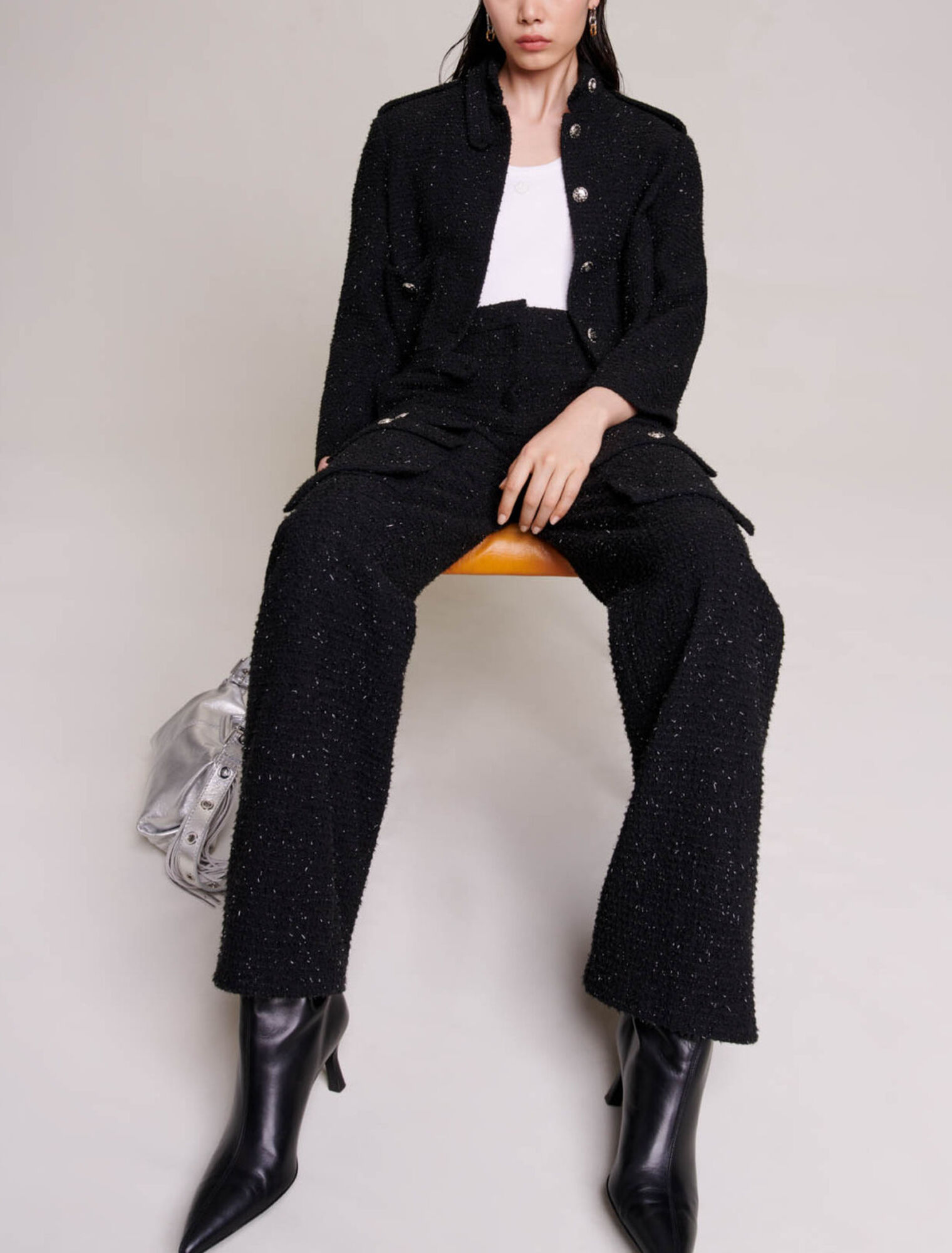 Pantaloni in tweed
