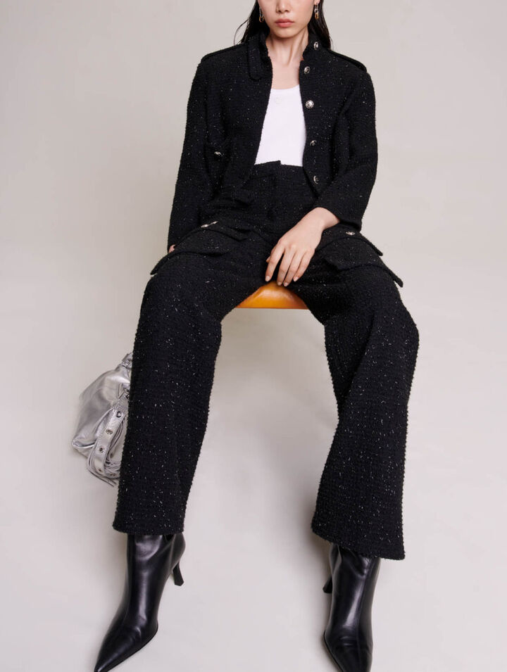 Pantaloni in tweed