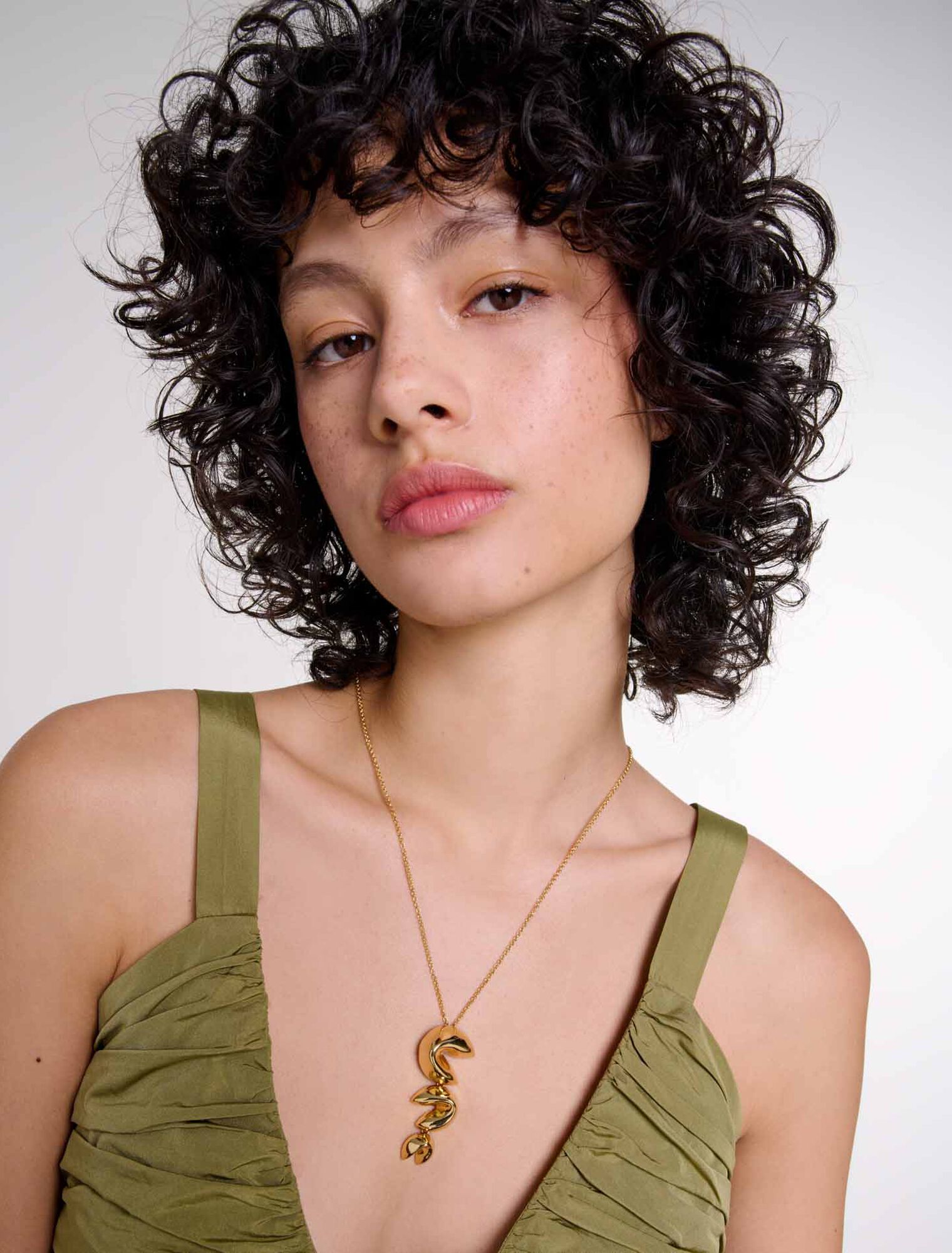 Abito in taffetà traforato