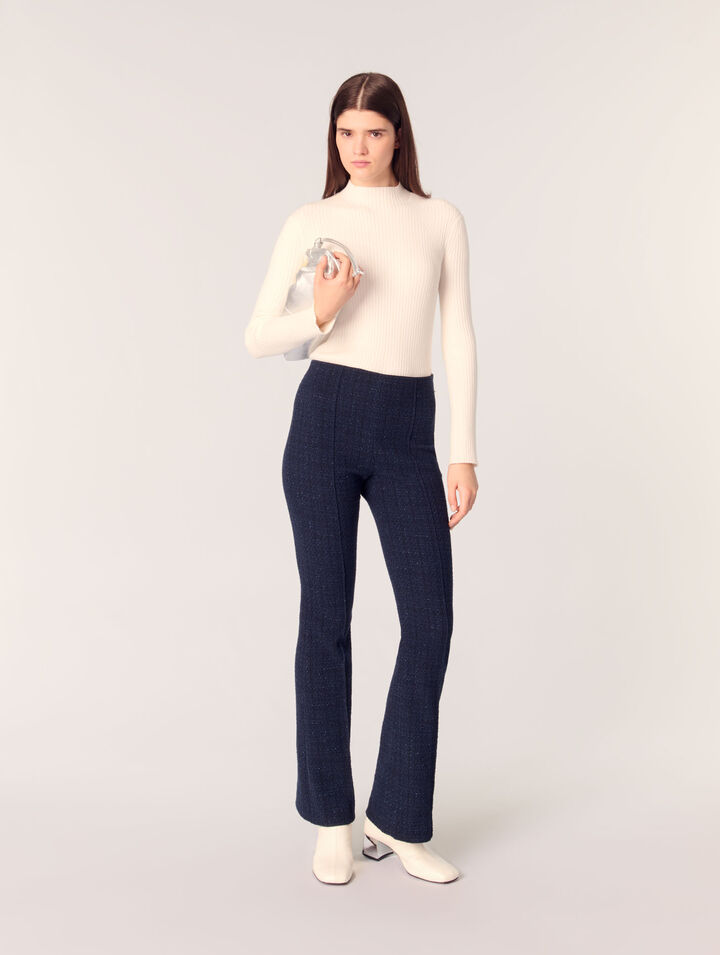 Pantaloni in tweed
