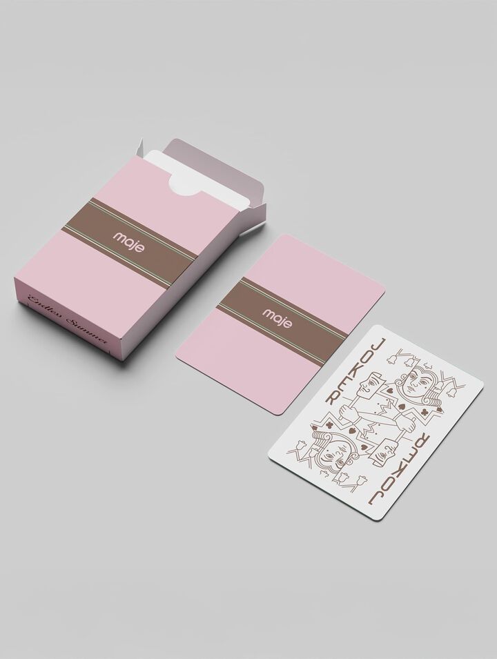 Mazzo di carte Maje x Petibon