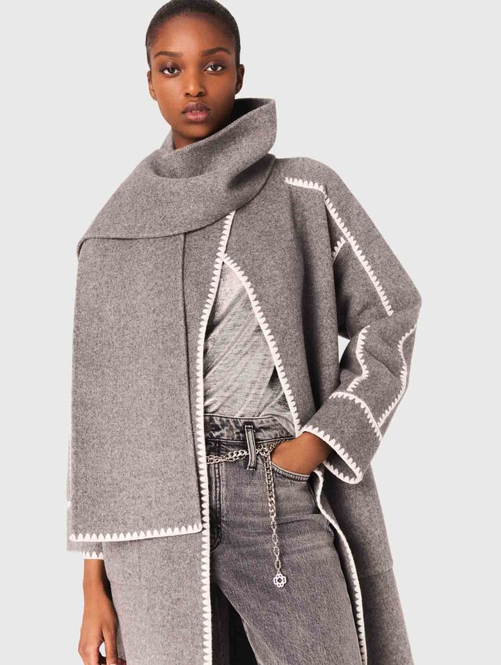 Cappotto lungo double face