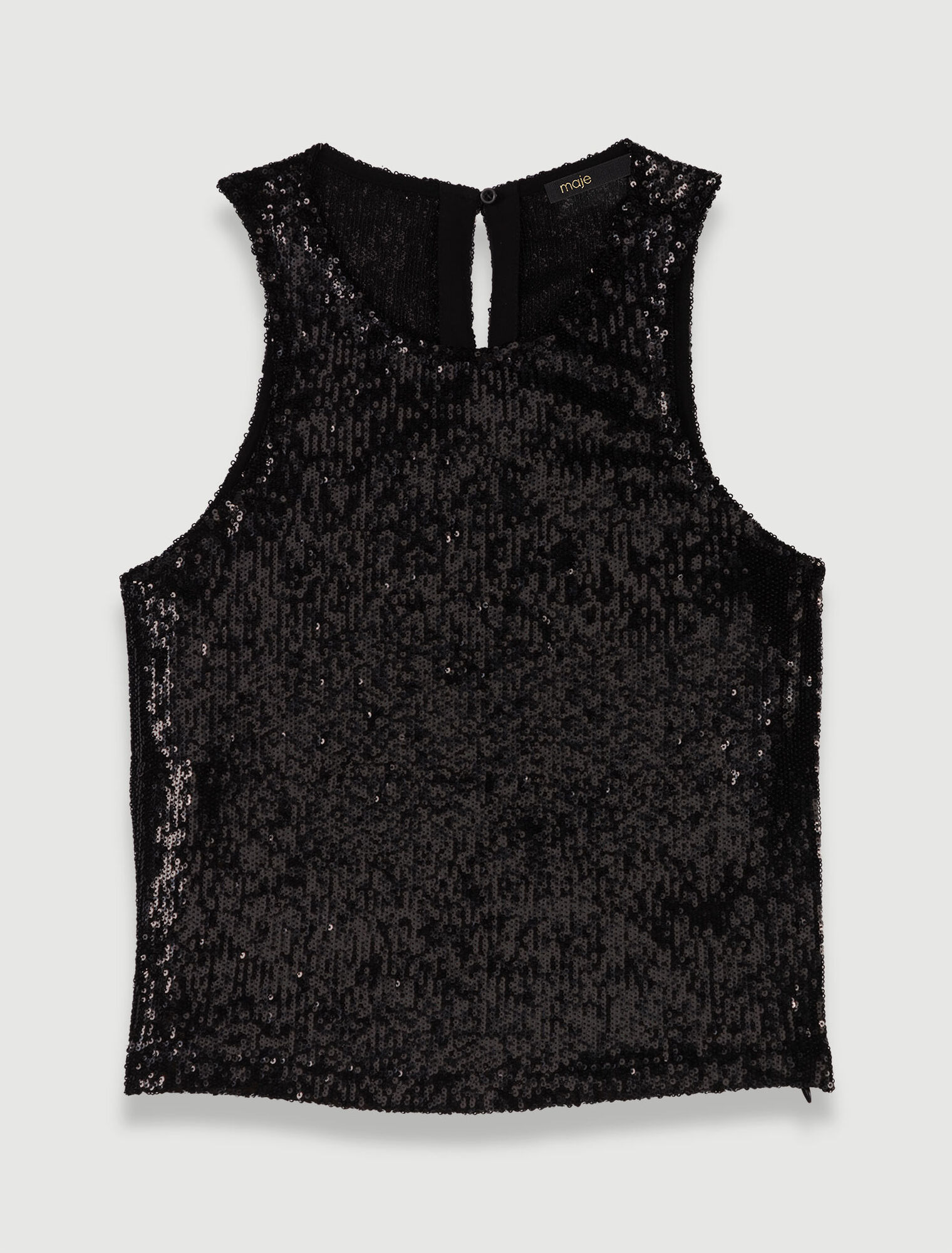 Top con strass