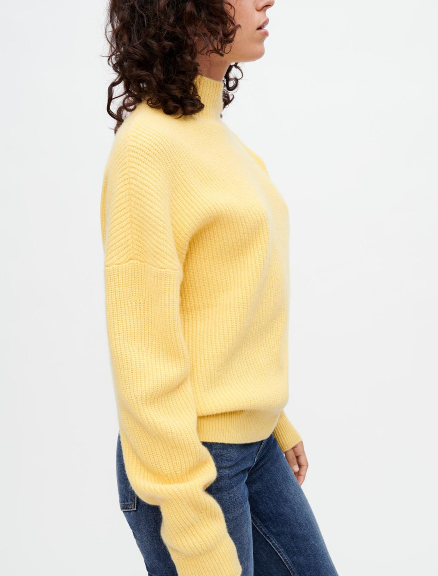 Maglia in cachemire con bottoni