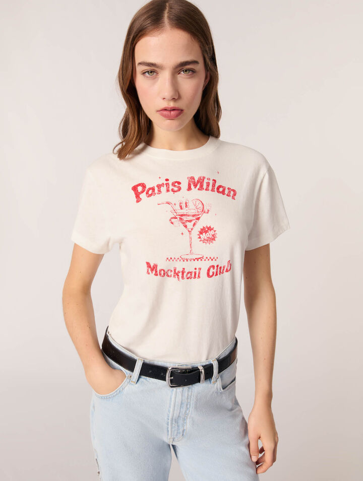 T-shirt Paris Milan