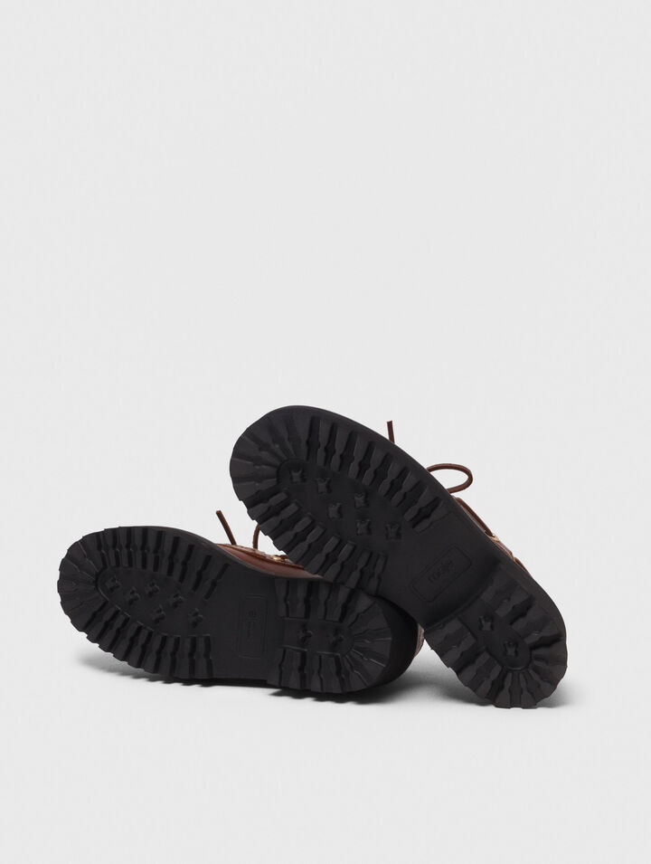Mocassino da barca suola chunky