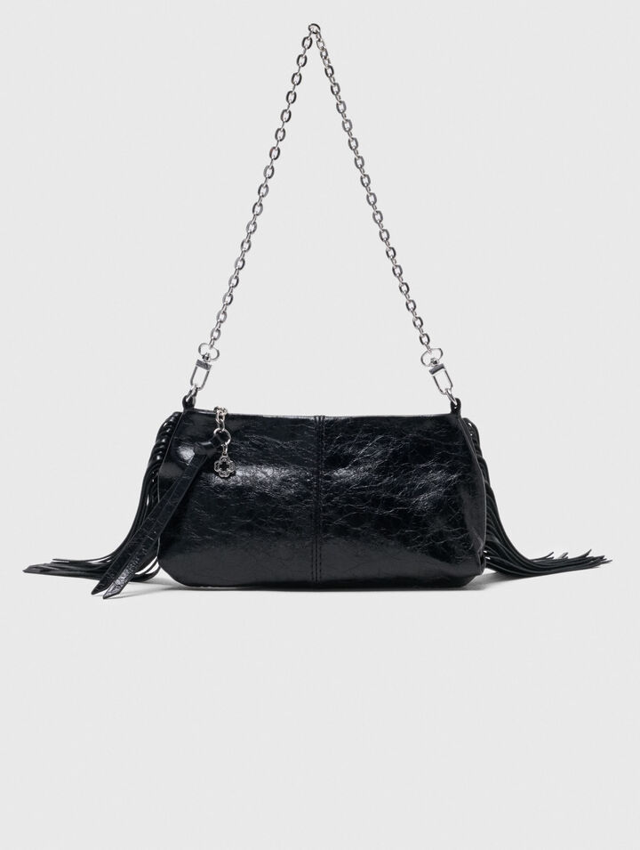 Pochette Miss M pouch pelle vernice