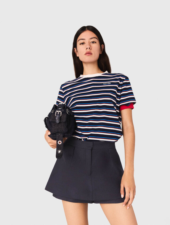 Shorts trompe l'oeil