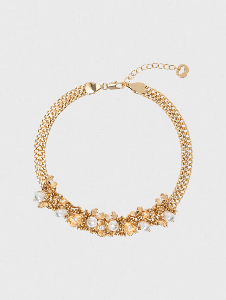 Bracciale asimmetrico catena larga