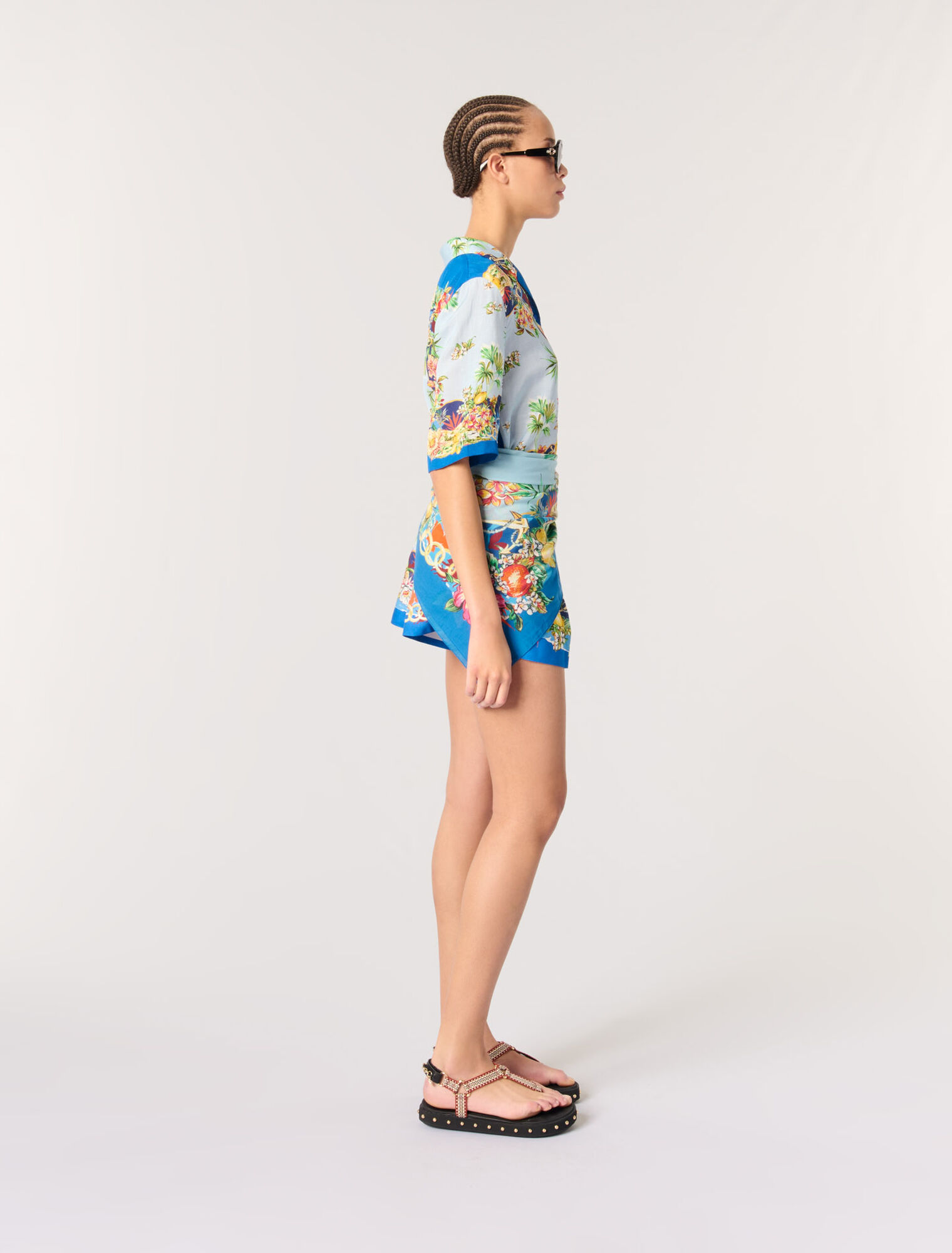 Shorts con stampa