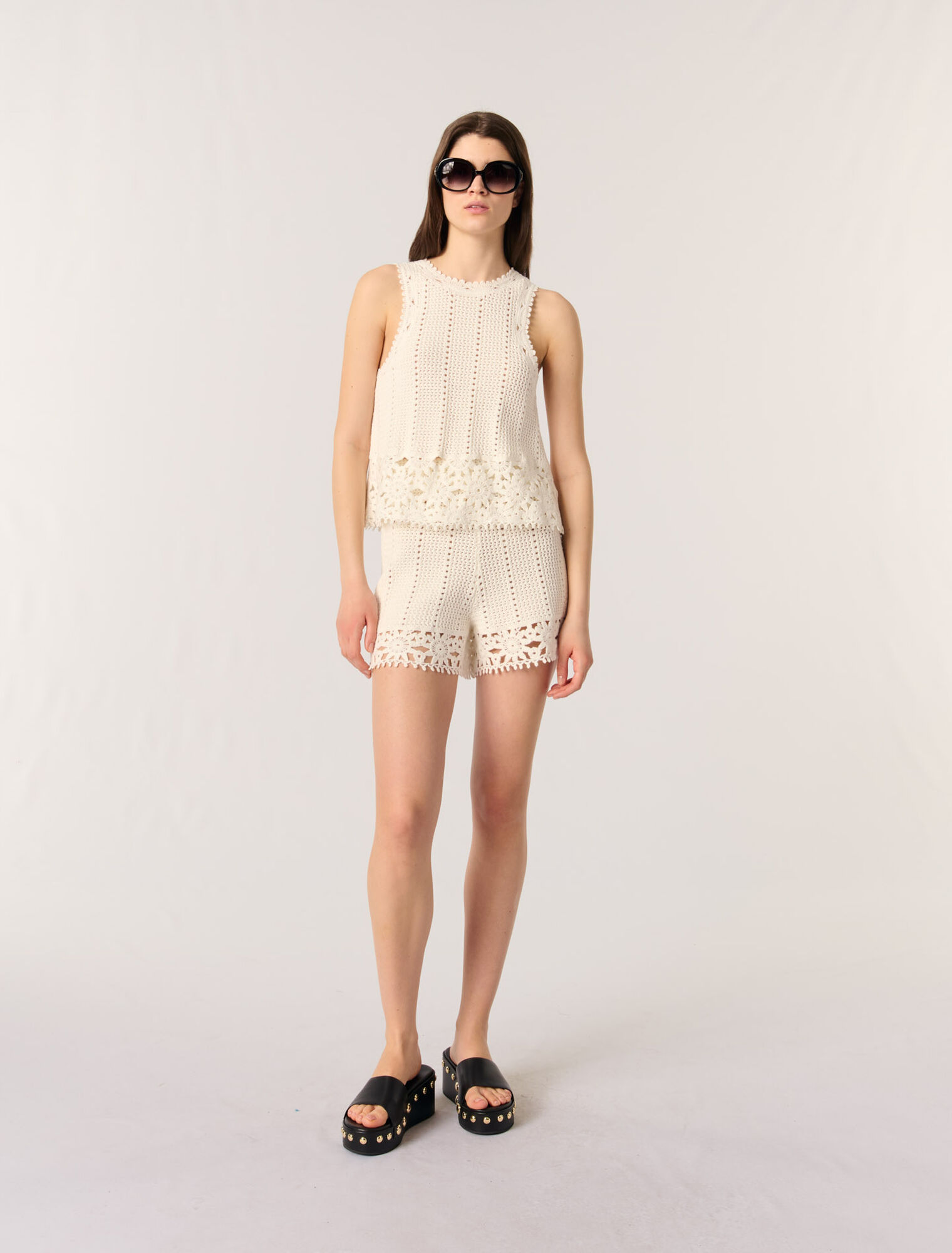 Shorts in crochet
