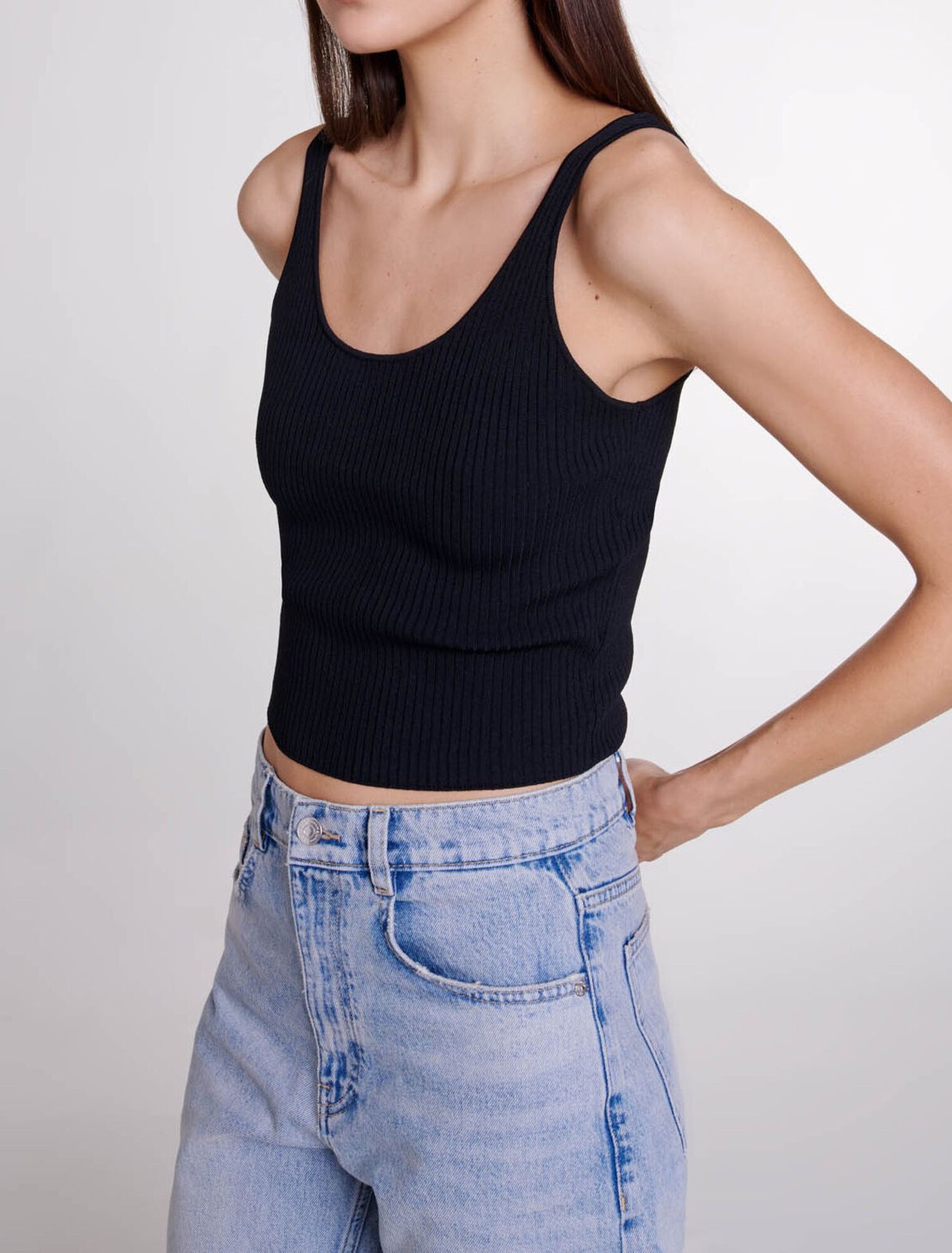 Twinset in maglia elasticizzata