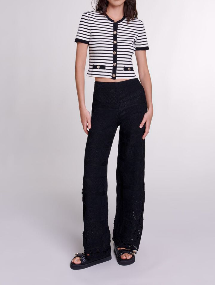Pantaloni in crochet