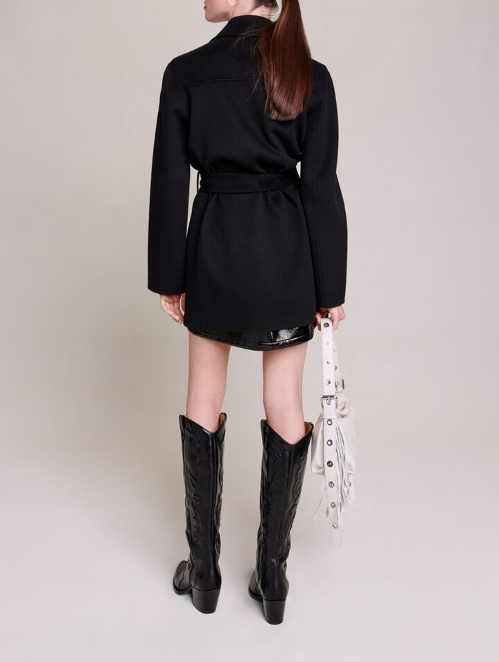 Manteau in tweed