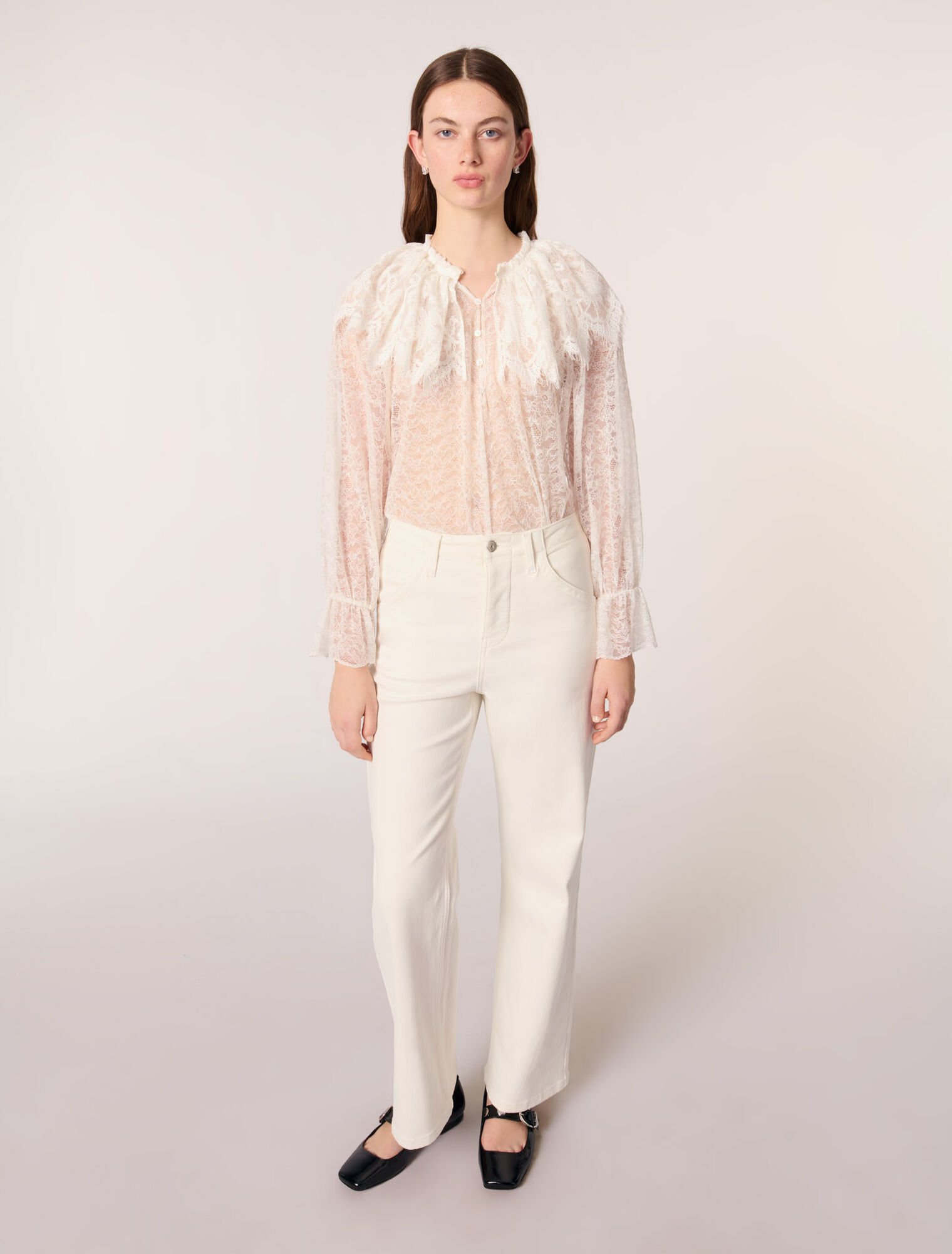 Jeans con taglio carpenter