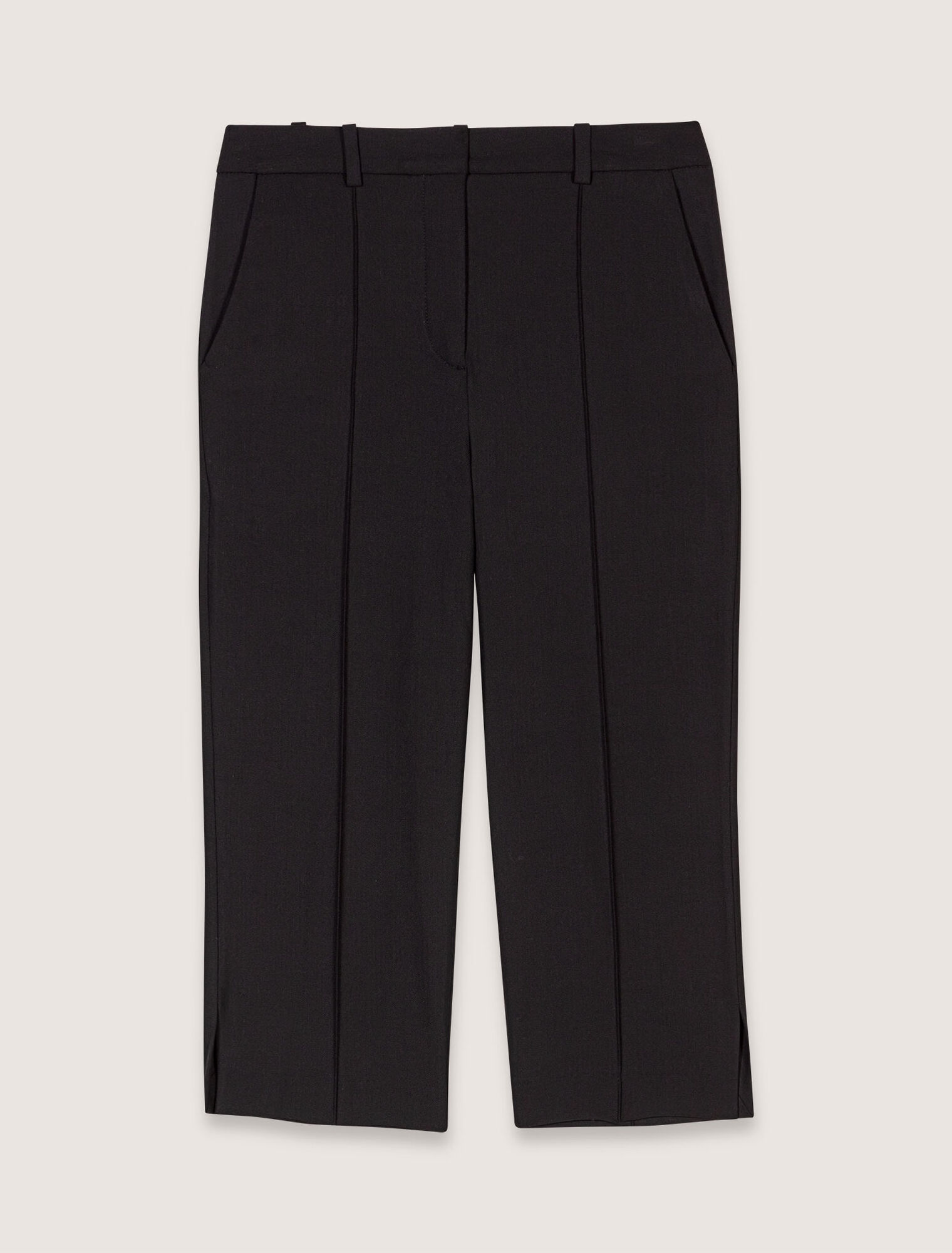Pantaloni tailleur alla pescatora