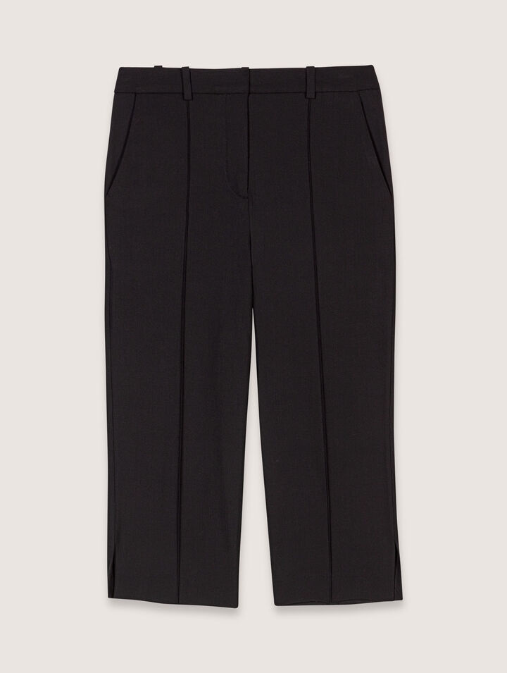 Pantaloni tailleur alla pescatora