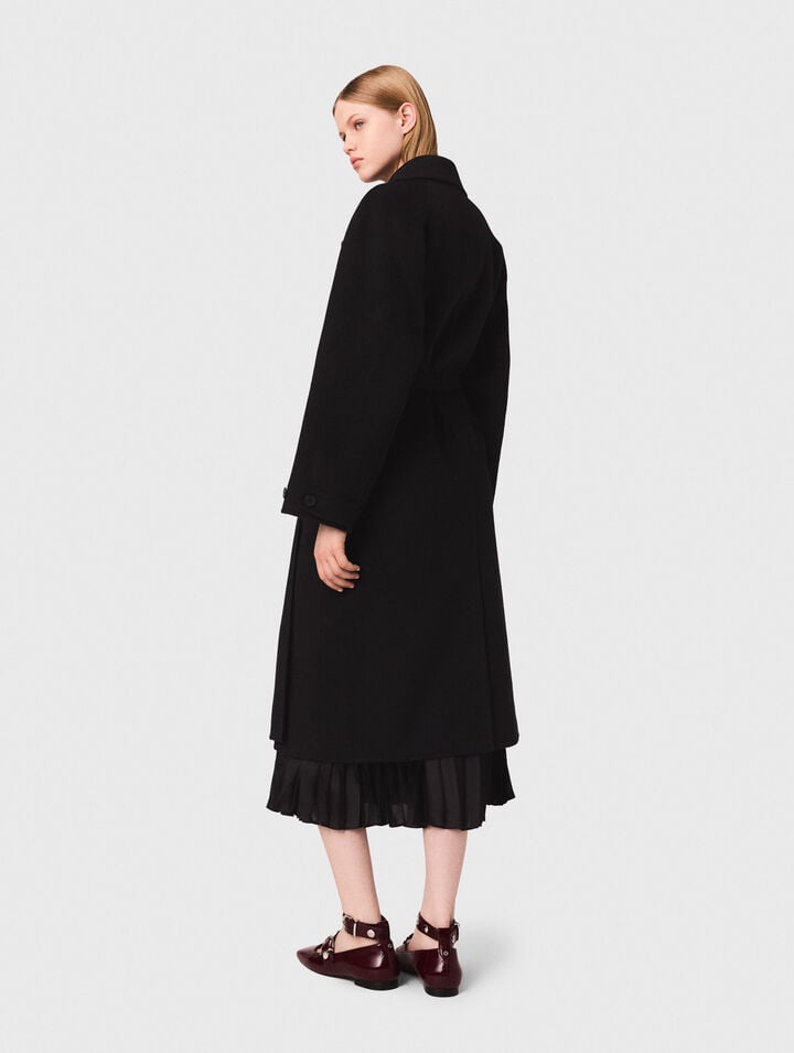 Cappotto double face medio lungo