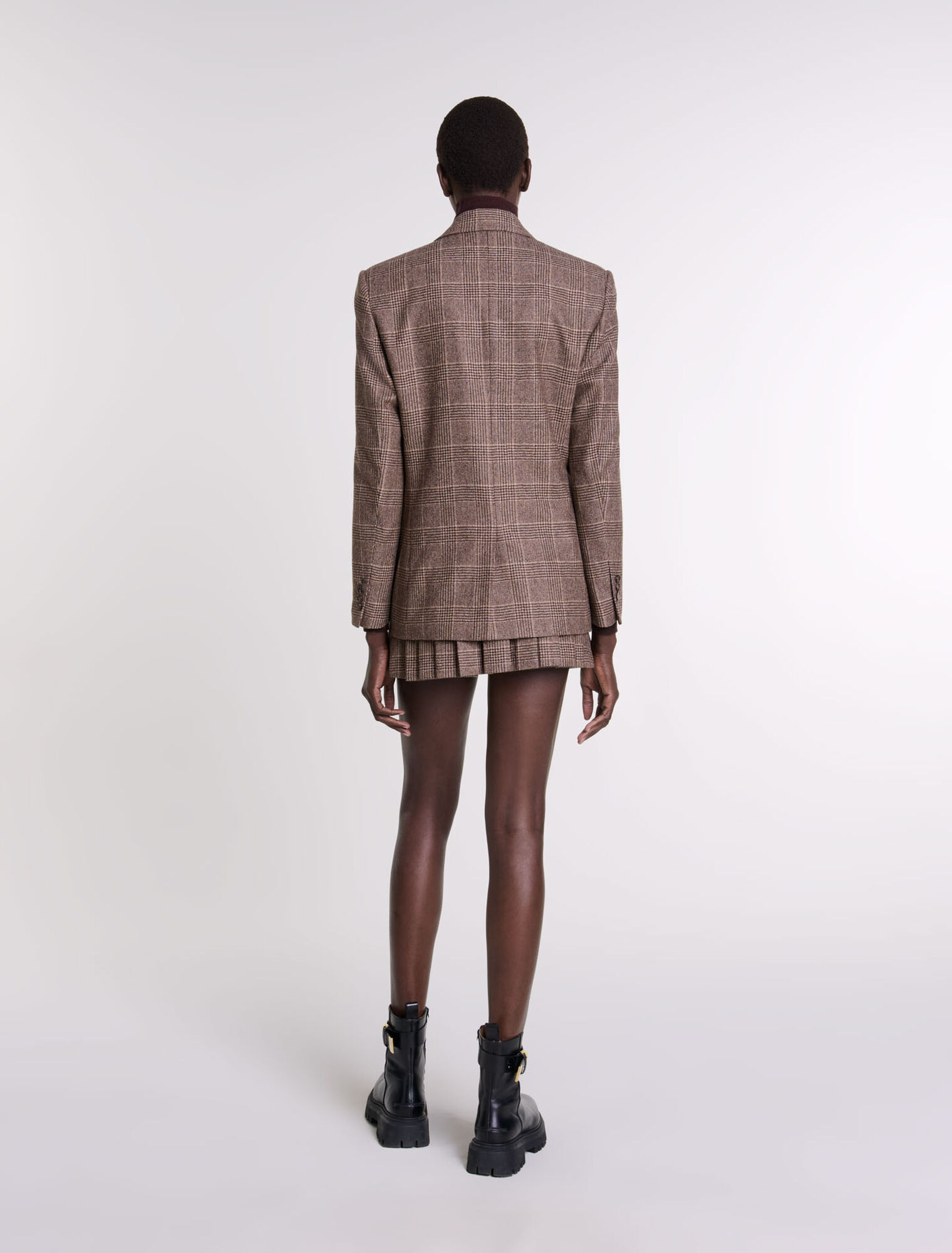 Giacca da tailleur a quadri