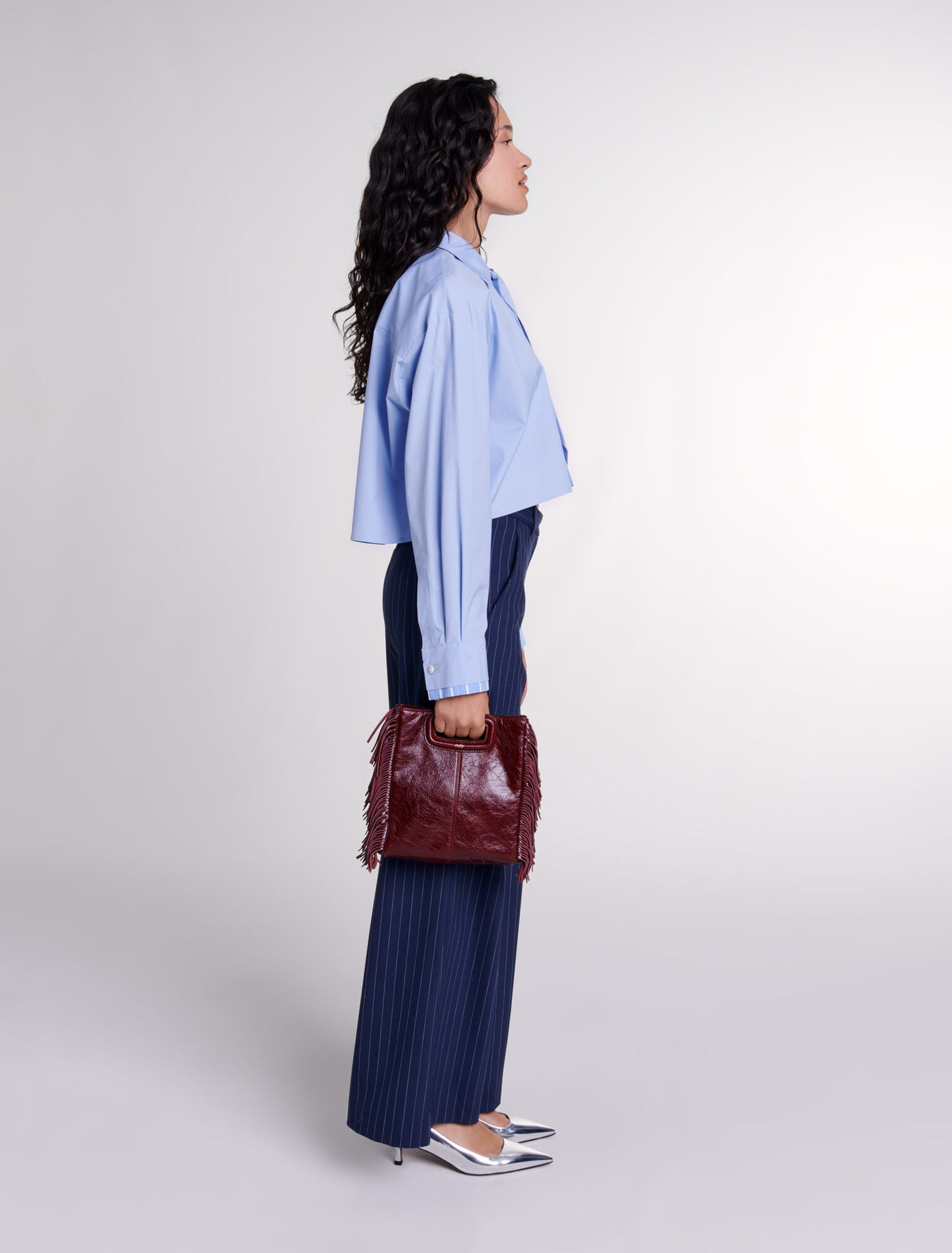 Camicia con cravatta rimovibile 