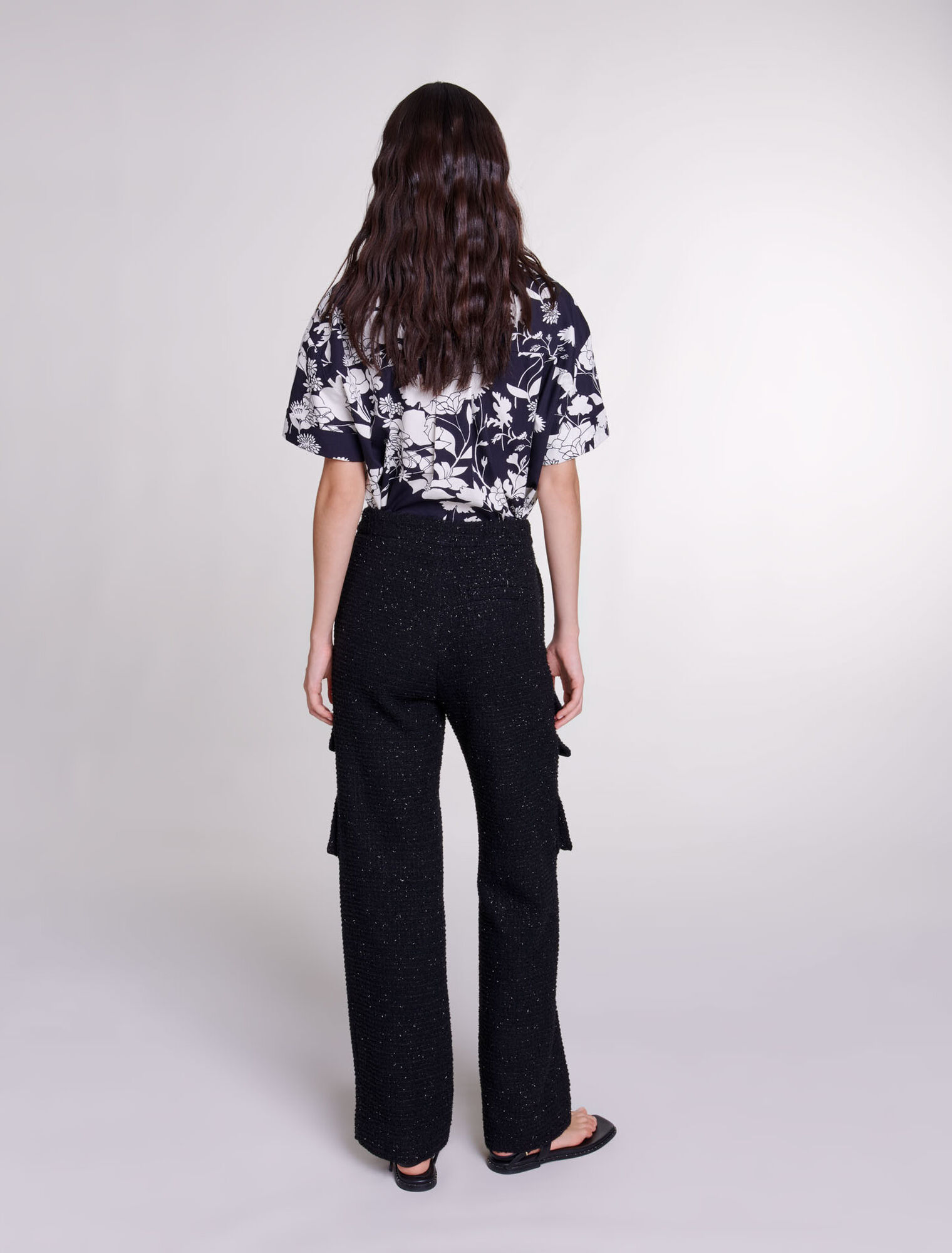 Pantaloni in tweed