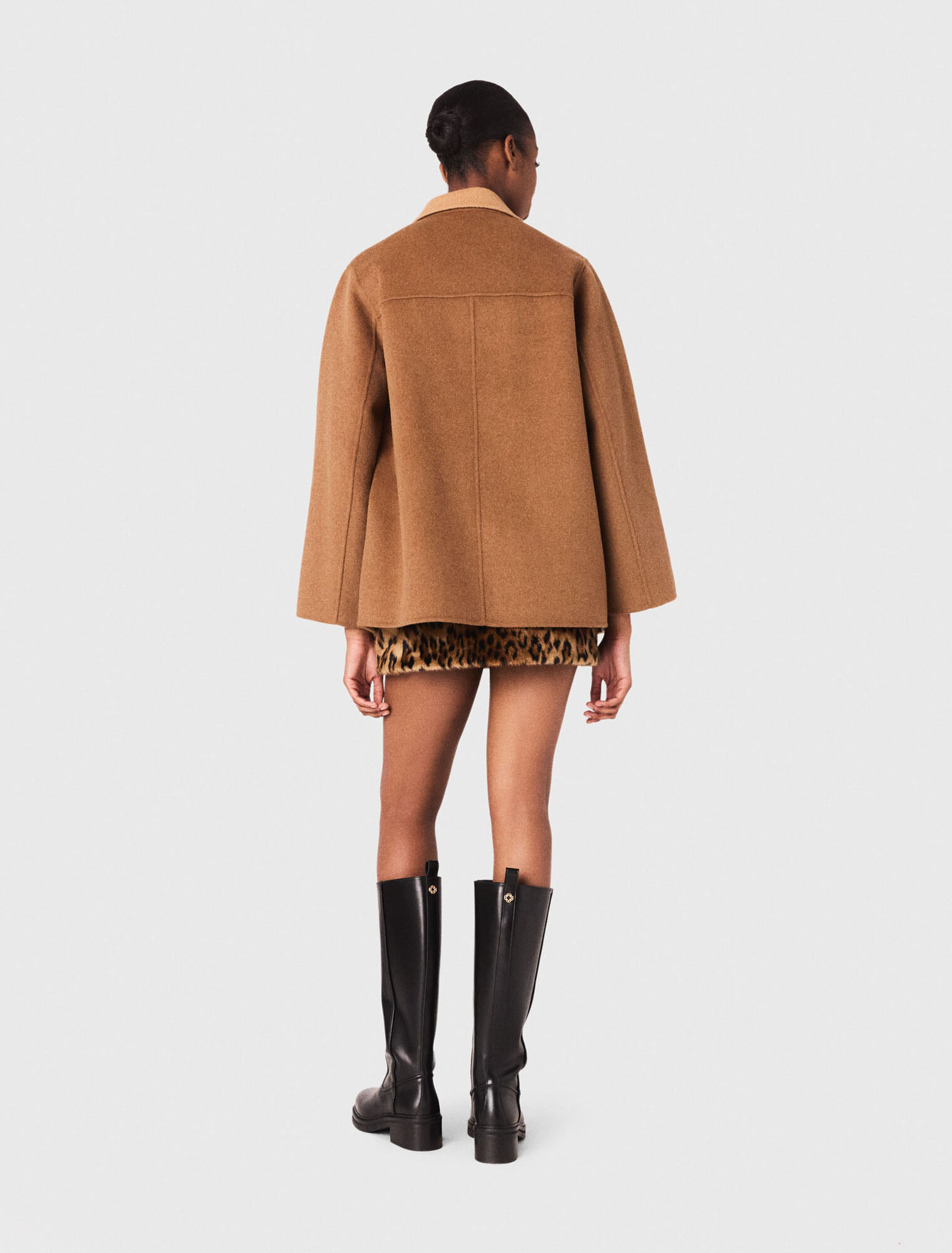 Cappotto double face medio lungo