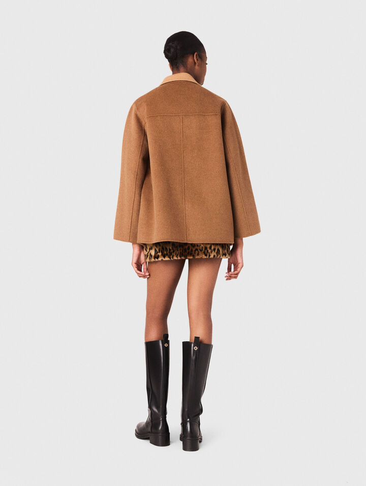 Cappotto double face medio lungo