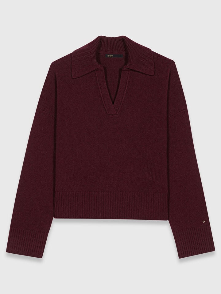 Maglione in misto lana