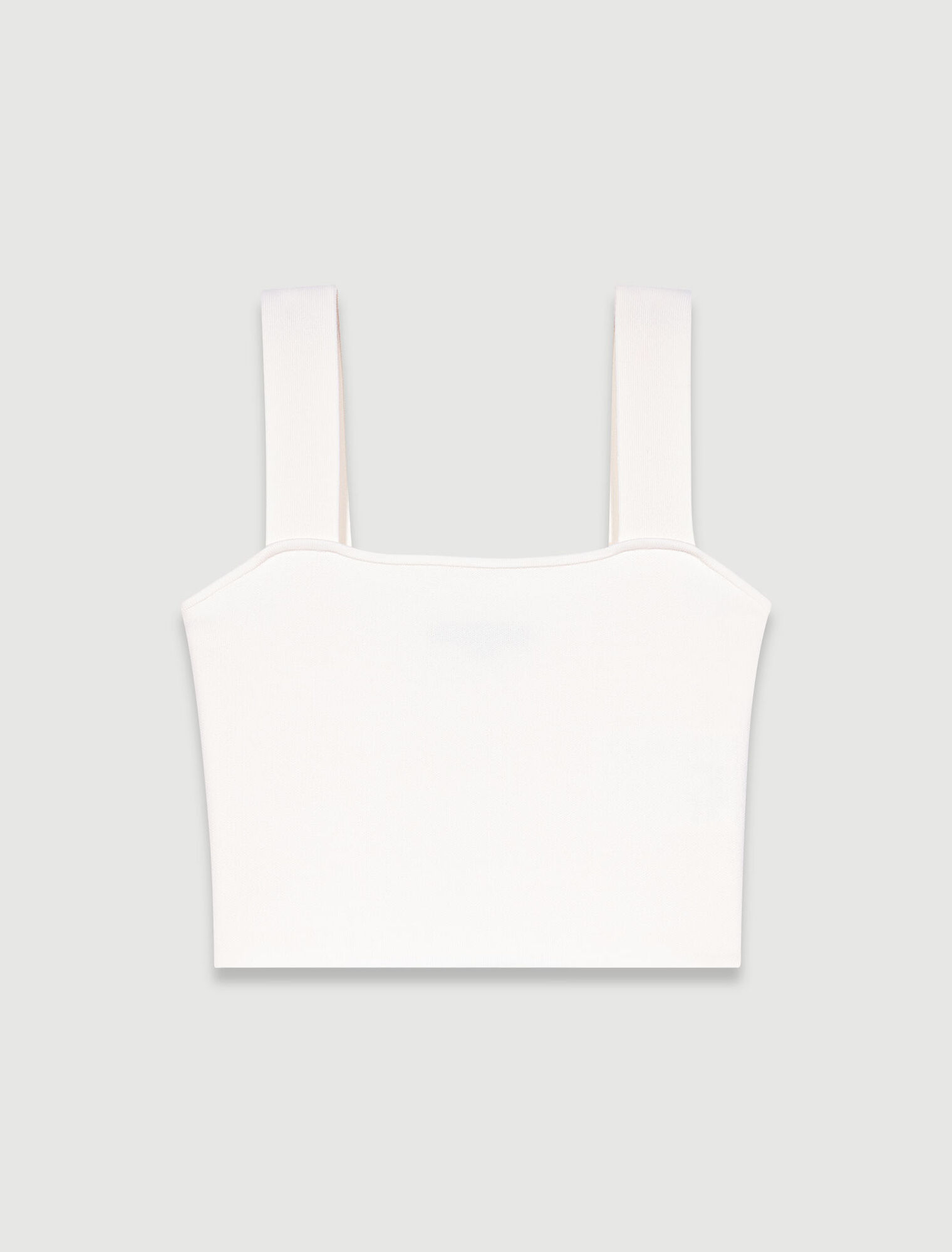 Crop top in maglia