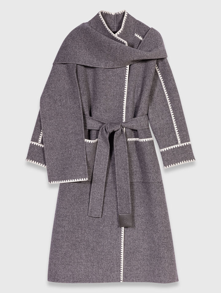 Cappotto lungo double face