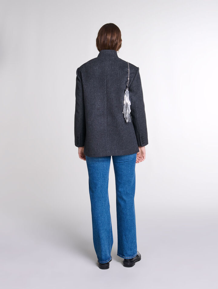 Cappotto corto in lana