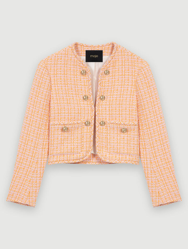 Giacca in tweed