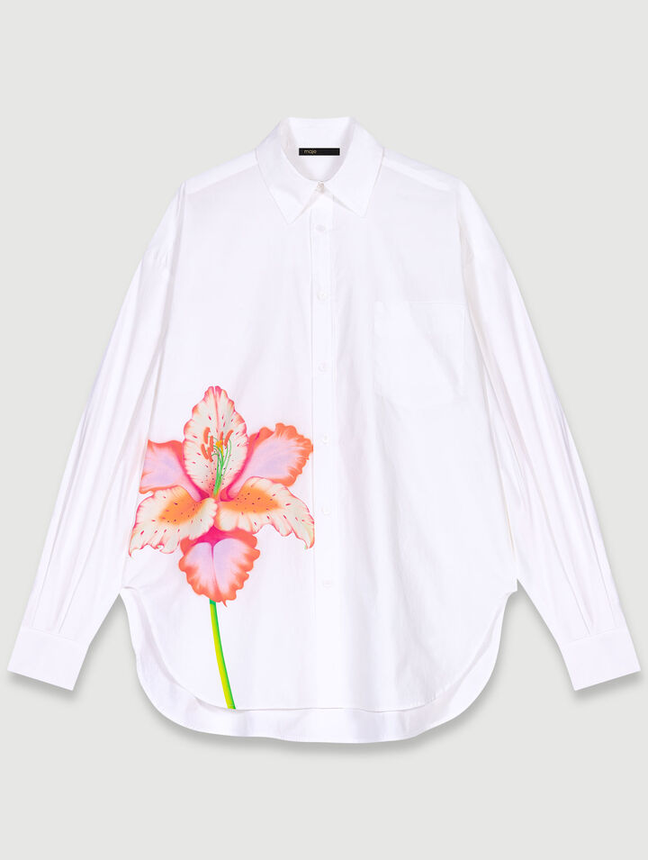 Camicia con stampa