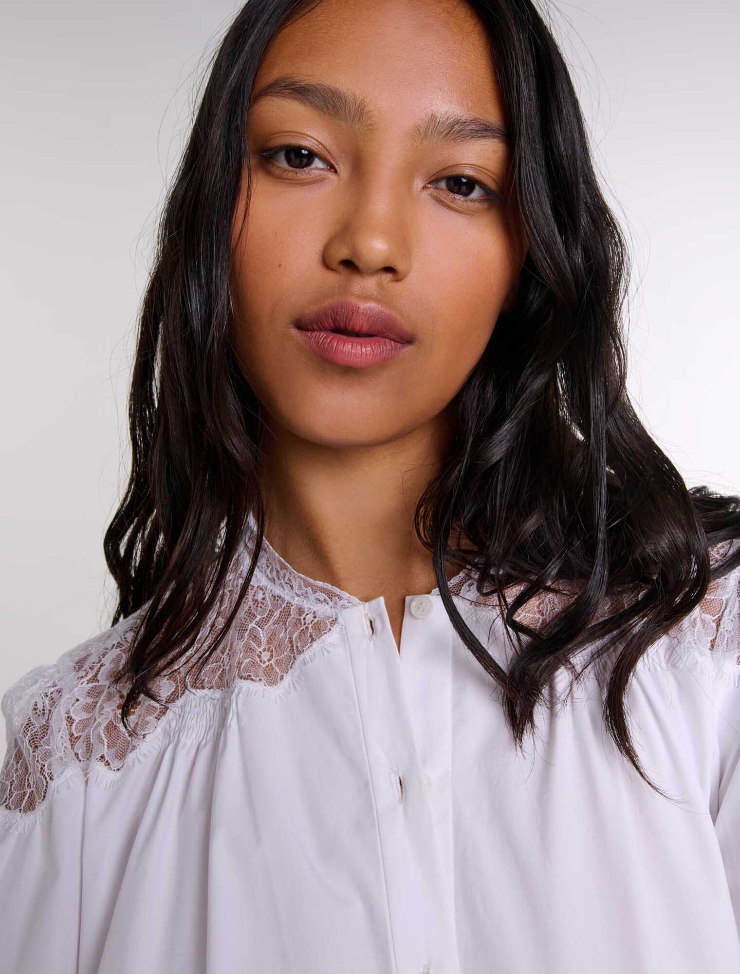 Camicia in pizzo