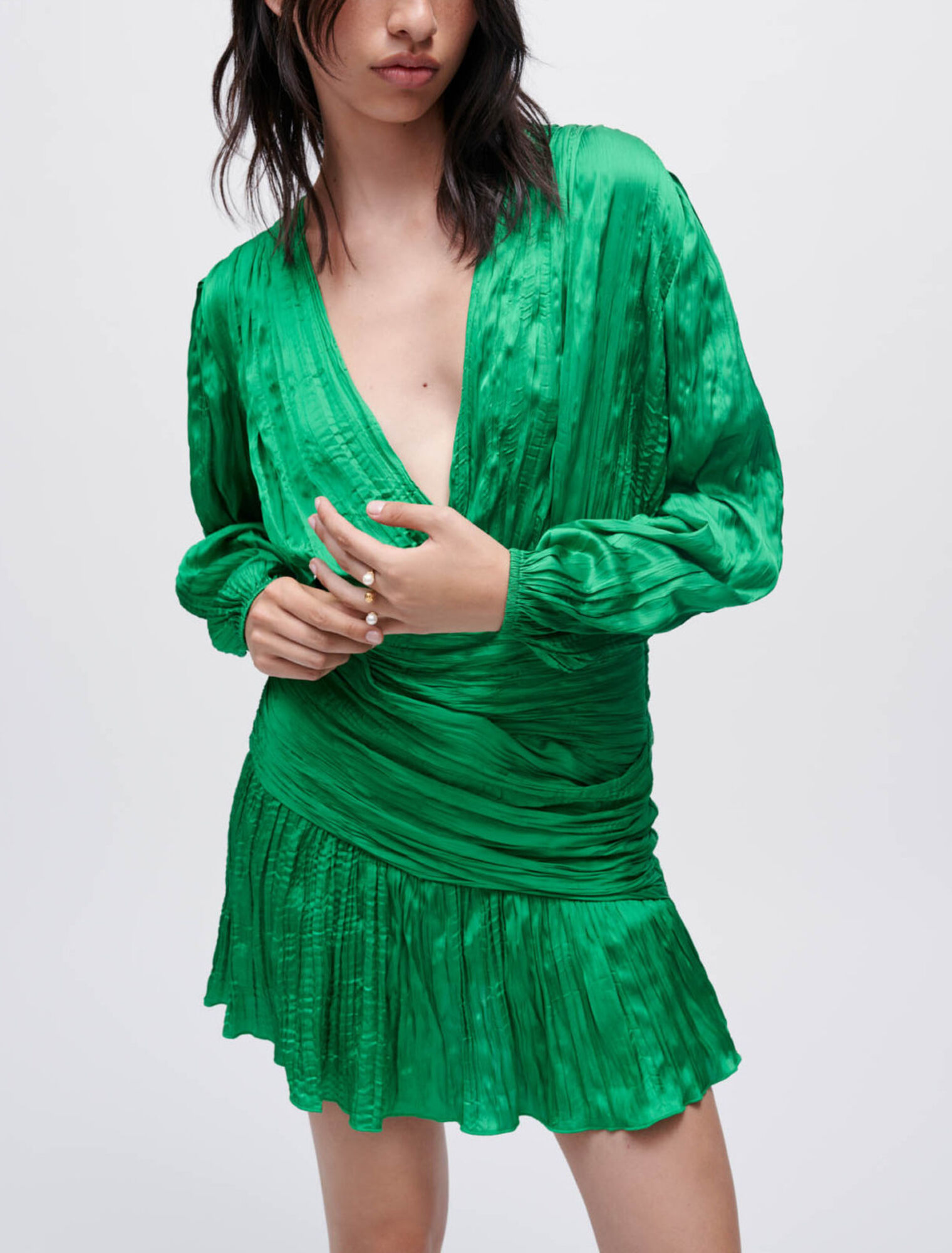 Abito bodycon in lamé