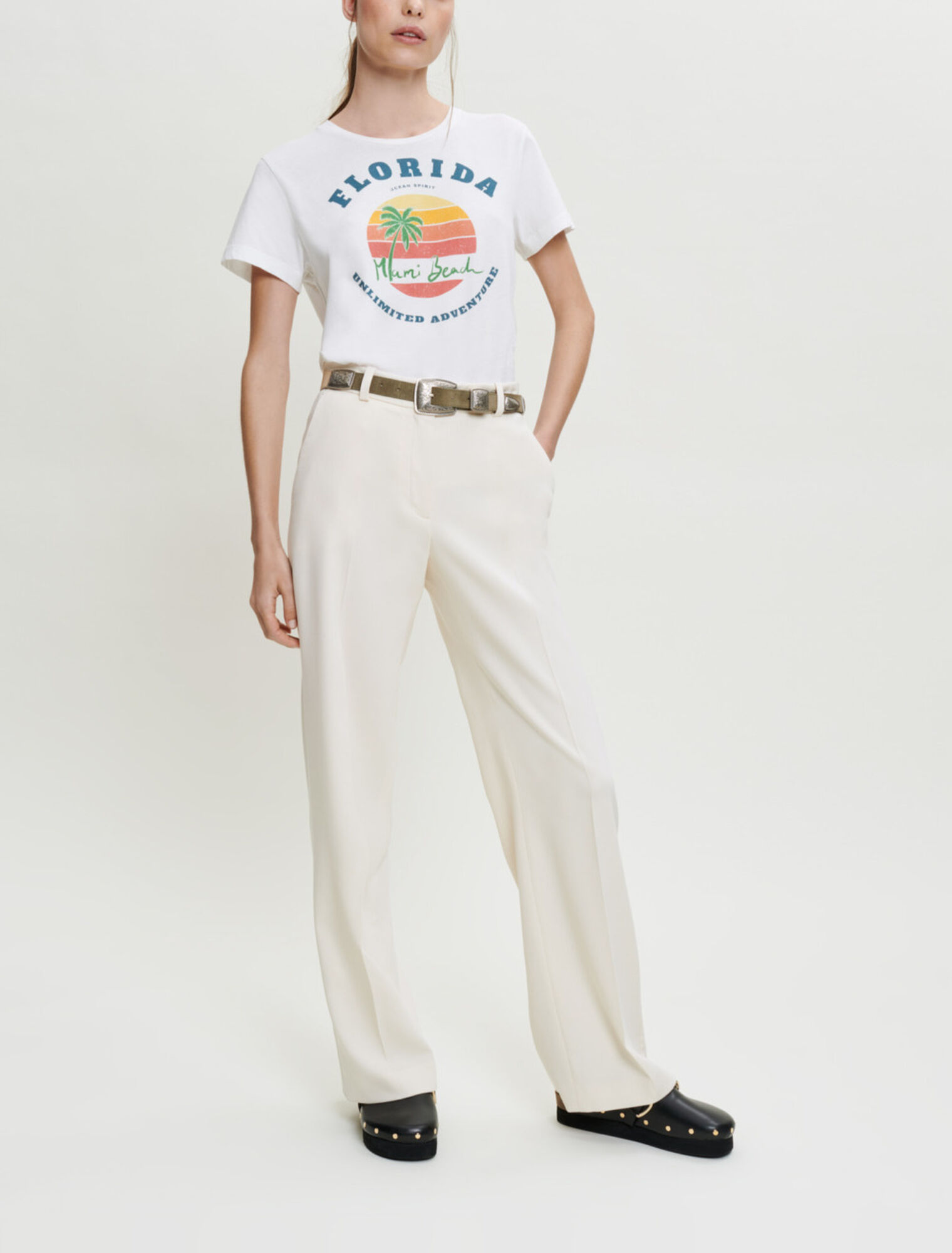 Pantaloni da tailleur ampi 