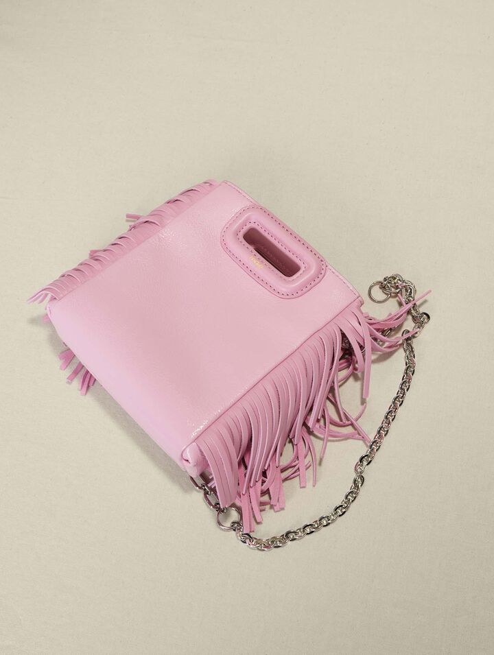 Borsa M Mini in pelle rosa
