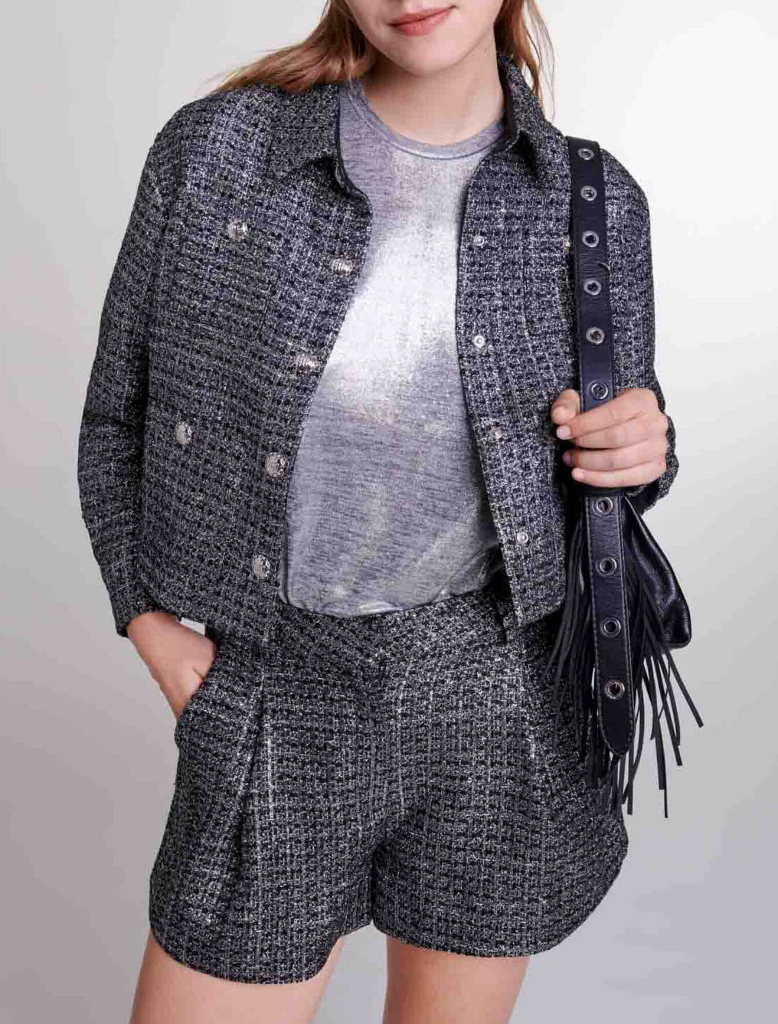 Giacca in tweed