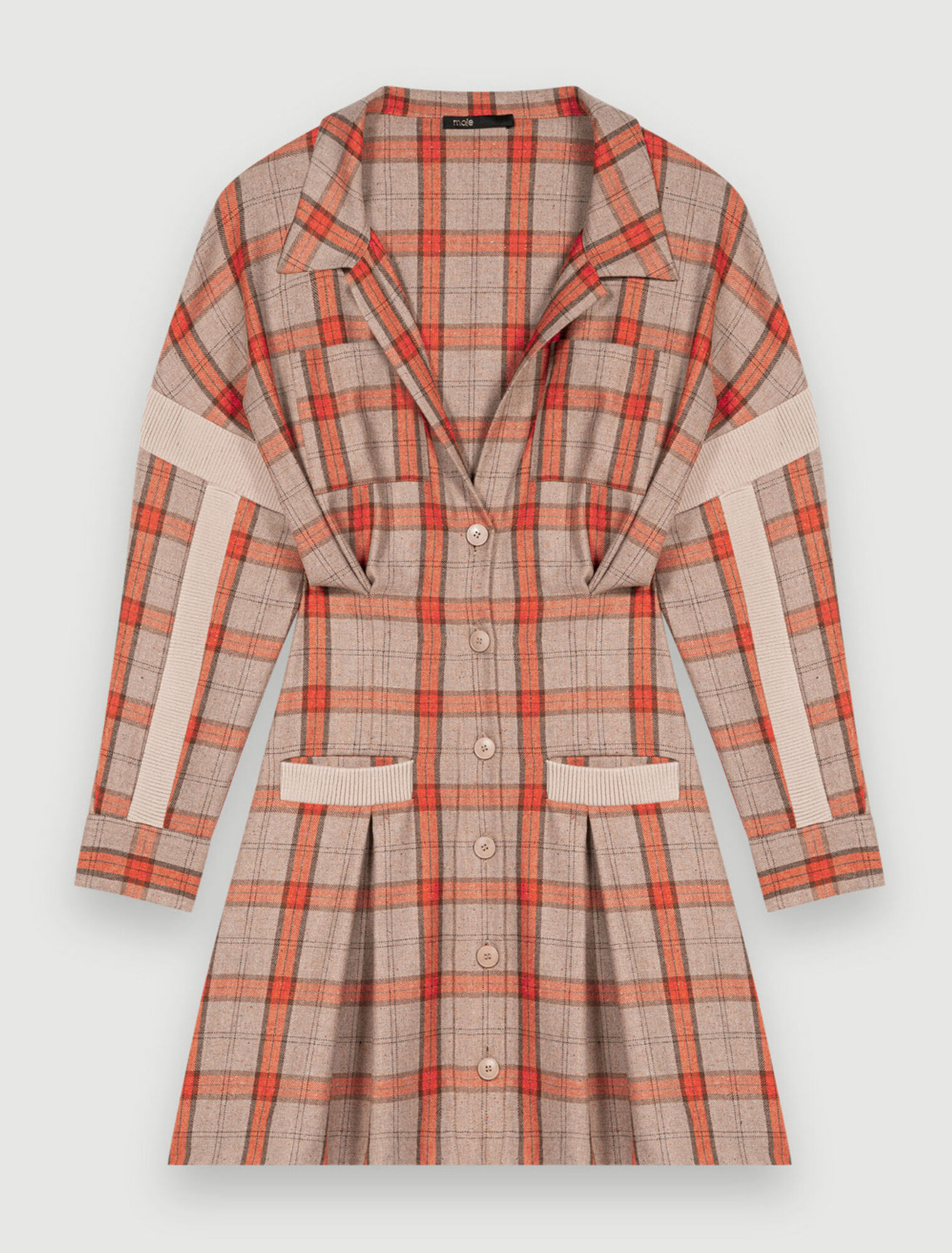 Abito camicia a quadri