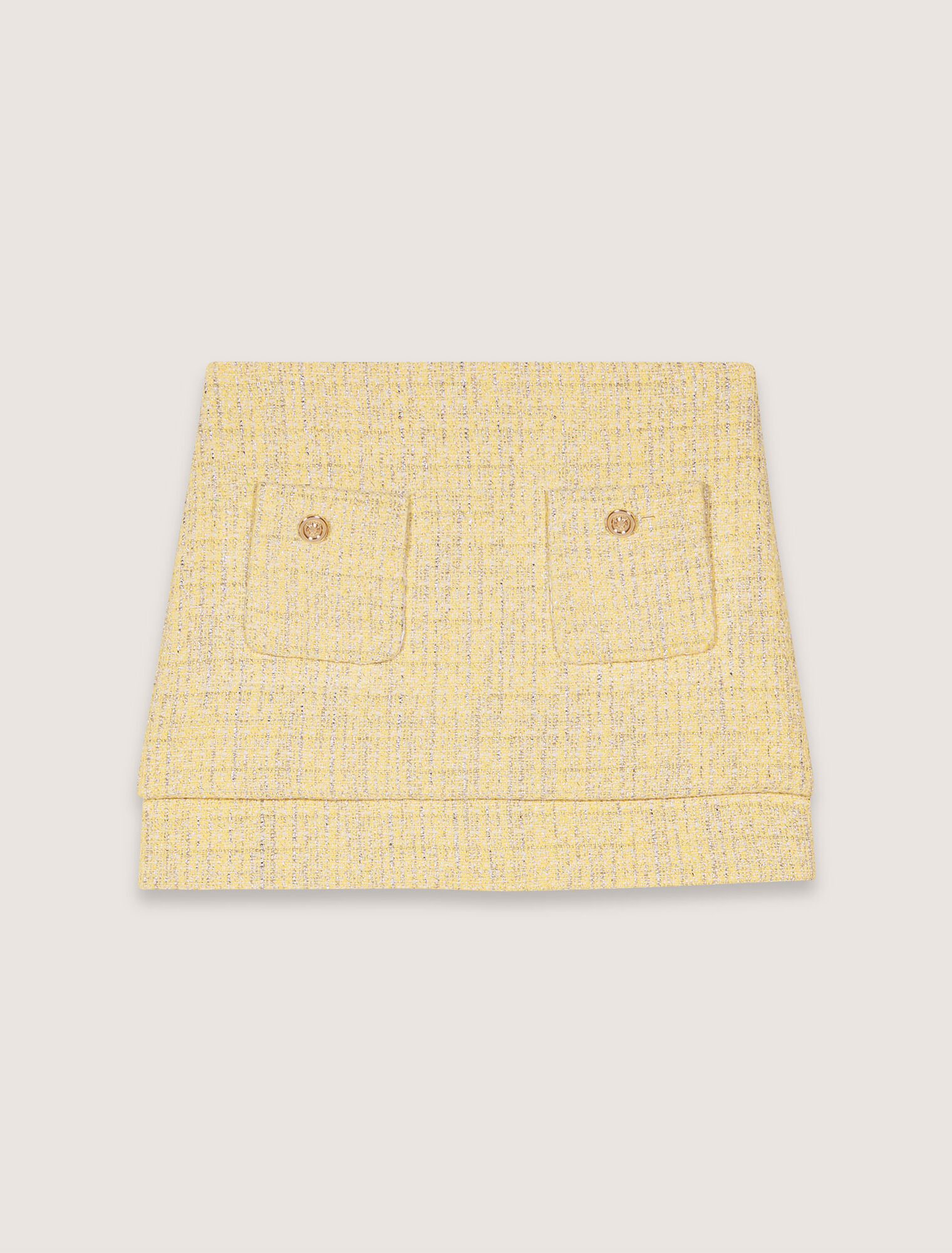Minigonna in tweed