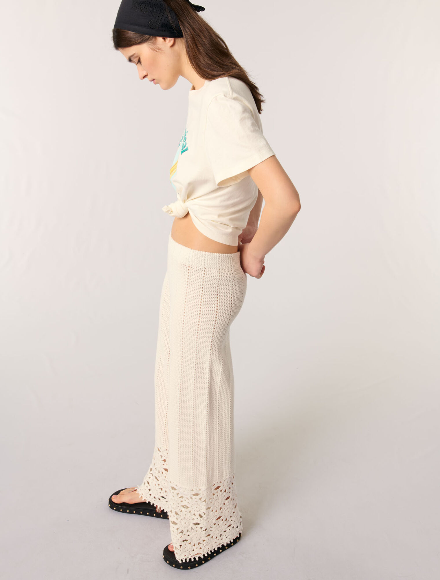 Pantaloni in crochet