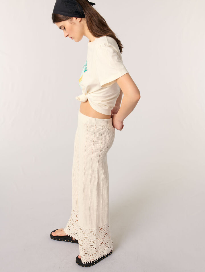Pantaloni in crochet