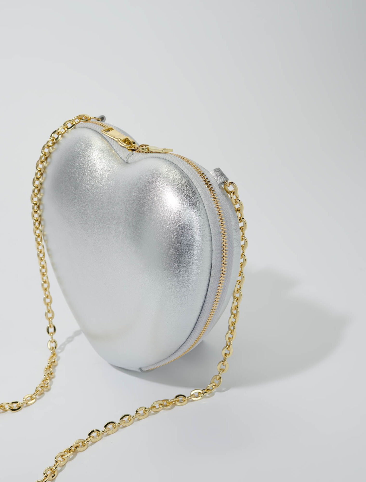 Borsa a cuore in pelle