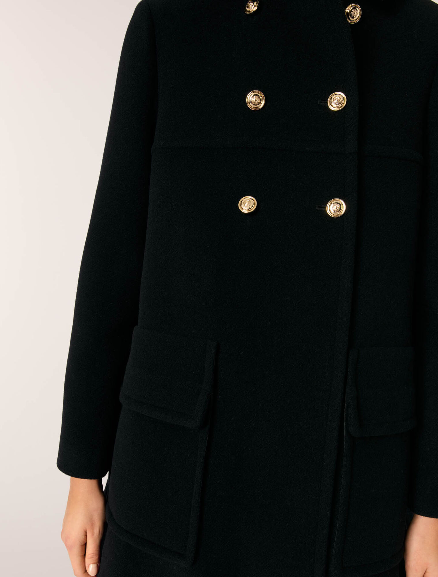 Cappotto in lana mélange