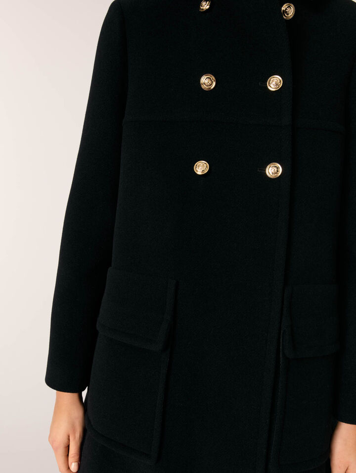 Cappotto in lana mélange