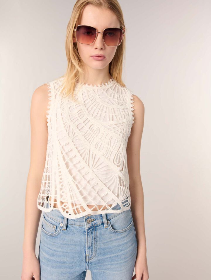 Top in crochet