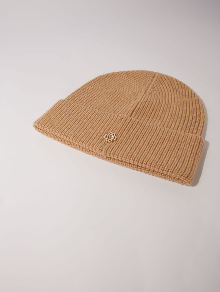 Berretto in lana e cashmere