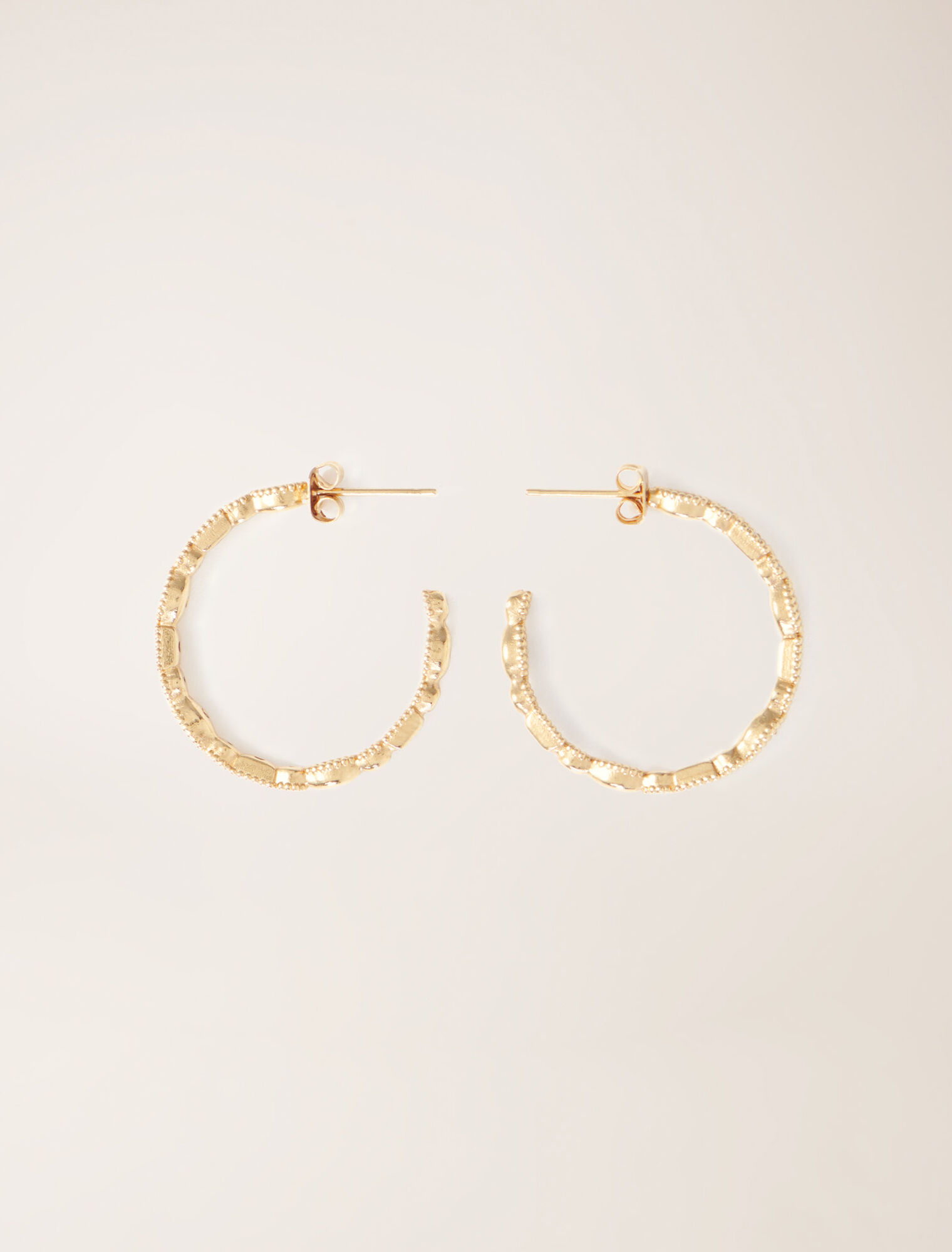 Orecchini creoli con strass