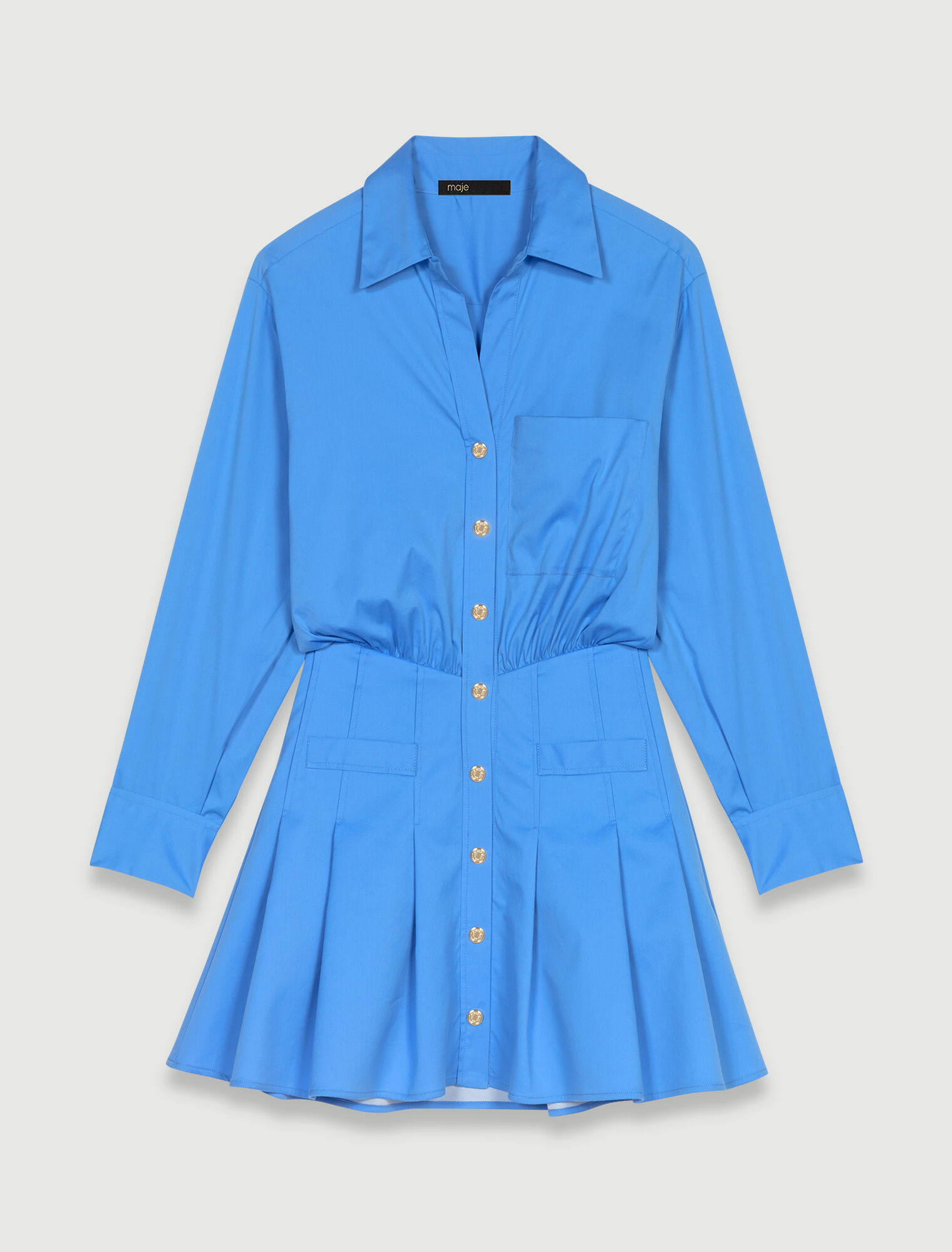 Abito a camicia corto